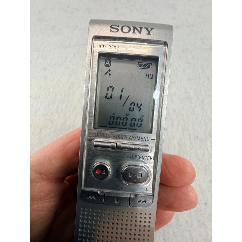 Sony icd b500